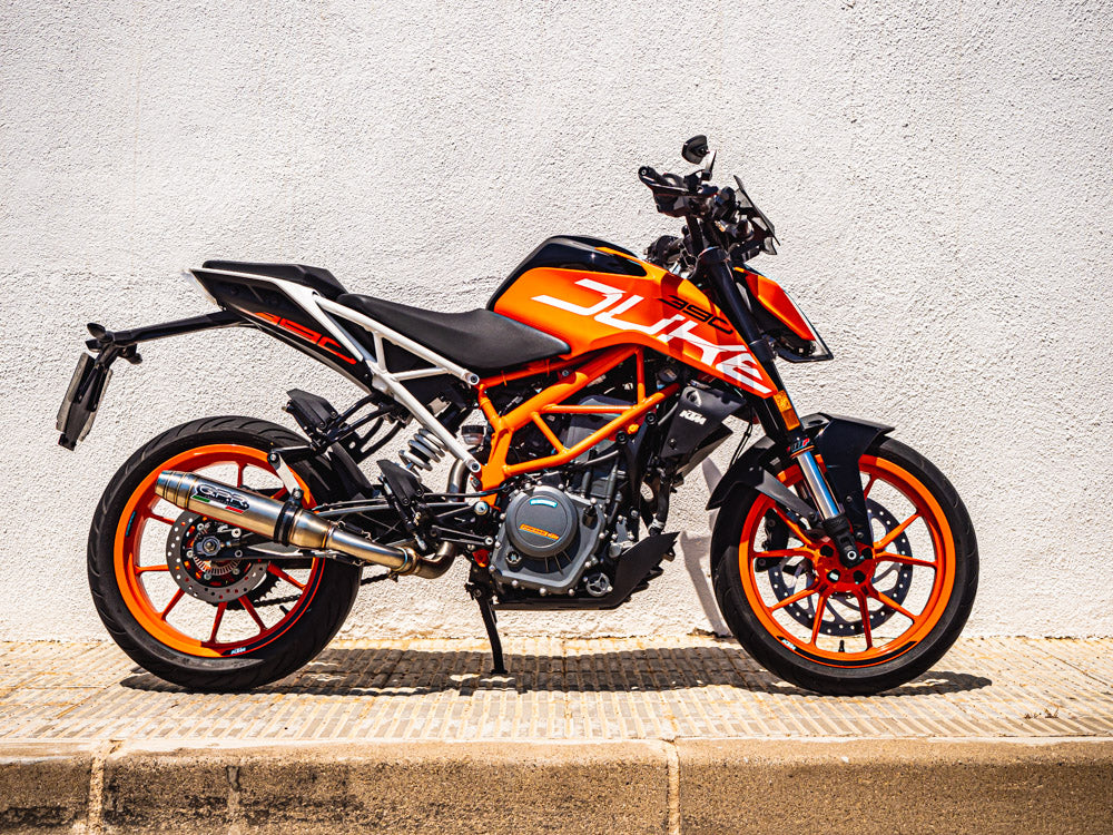 KTM Duke 390 2013-2016  Exhaust GPR Slip-on Deeptone Inox