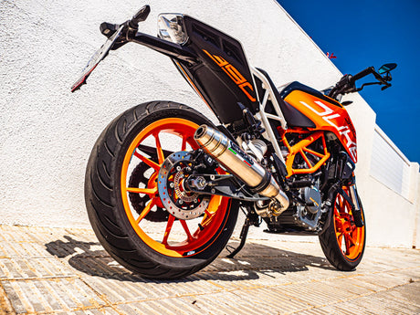 KTM Duke 390 2013-2016  Exhaust GPR Slip-on Deeptone Inox