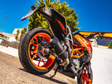 KTM Duke 125 2017-2020 Exhaust GPR Slip-on Furore Evo4 Nero