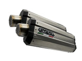 GPR Exhaust System Kawasaki ZZR1400 2006-2007, DUNE Titanium, Dual slip-on Including Removable DB Killers and Link Pipes