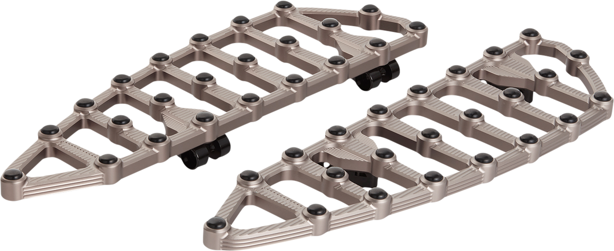 ARLEN NESS MX Driver Floorboards - Titanium 410-013