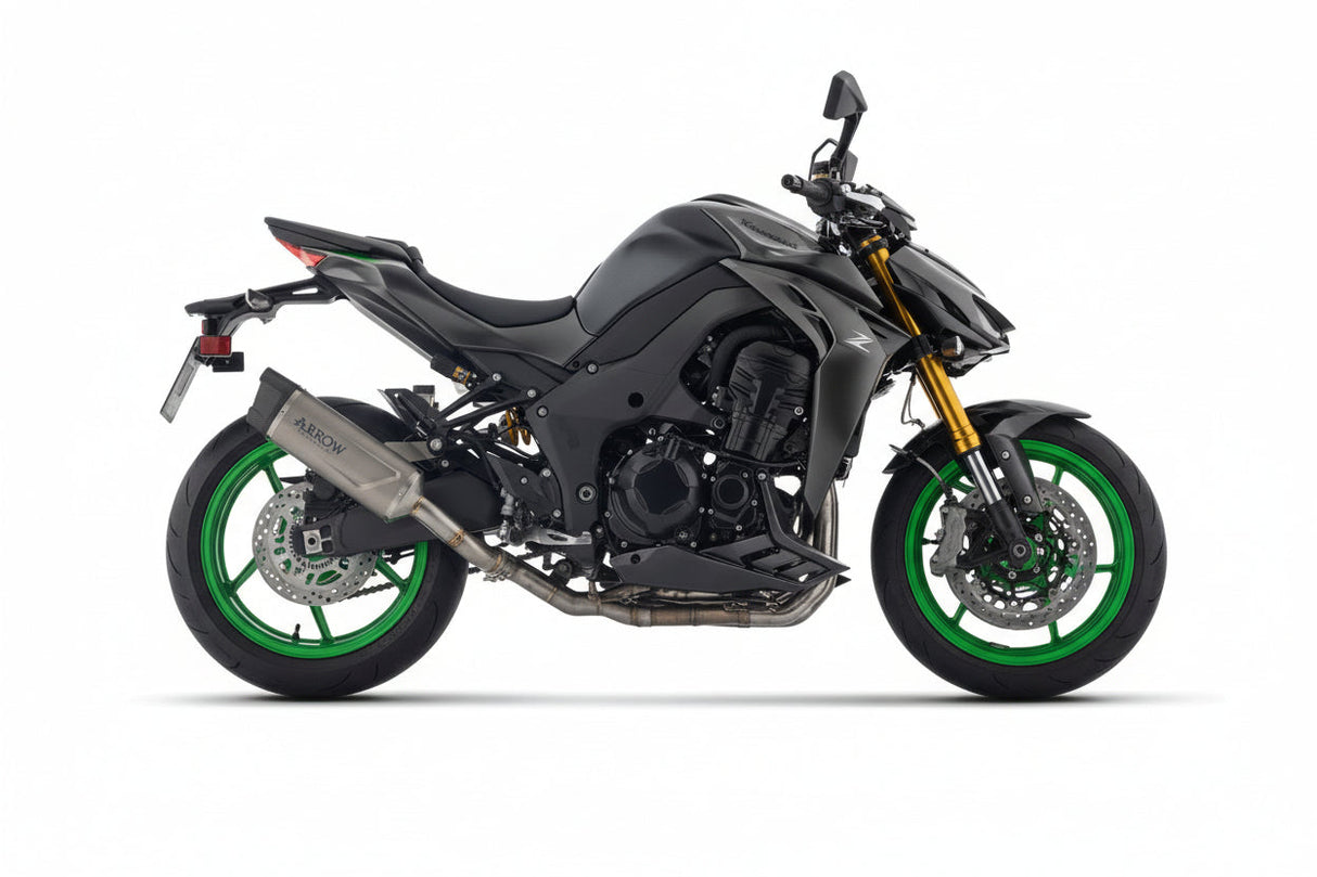 ARROW KAWASAKI Z1100 / Z1100SE E5+ 25/26 INDY RACE EVO TITANIUM EXHAUST - 77507PK