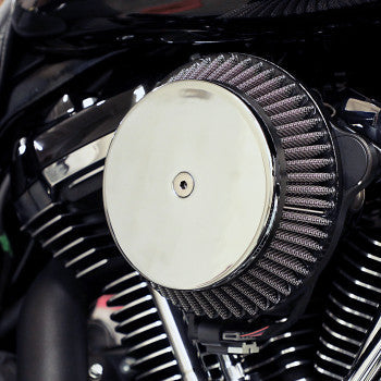 LA CHOPPERS Air Cleaner - Chrome - M8 LA-2392-03