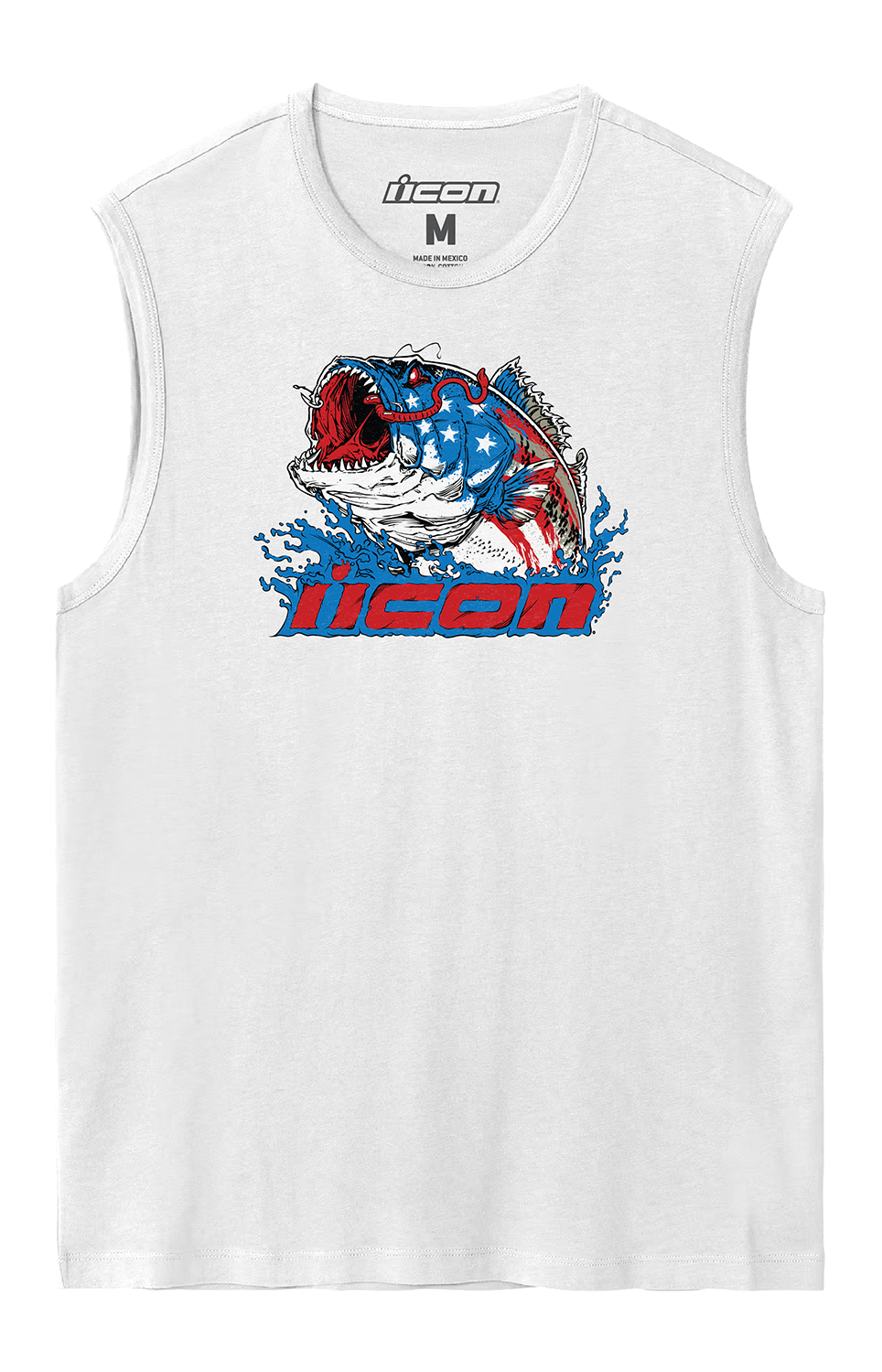 ICON American Basstard™ Tank Top - White - Medium 3030-24079