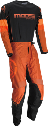 MOOSE RACING Qualifier® Pants - Orange/Gray - 38 2901-10369