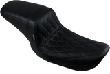 LE PERA Kickflip Seat - Diamond - Black - FXD '96-'03 LN-591DM