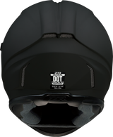 Z1R Jackal Motorcycle Helmet - Flat Black - Smoke - Large 0101-13995