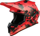 Z1R Rise Motorcycle Helmet - Digi Camo - Red - Small 0110-7281