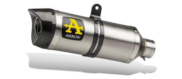 Arrow Suzuki Gsx-S 125 '17 Homologated Titanium Thunder Silencer With Welded Link Pipe For Arrow Collectors  71871pk