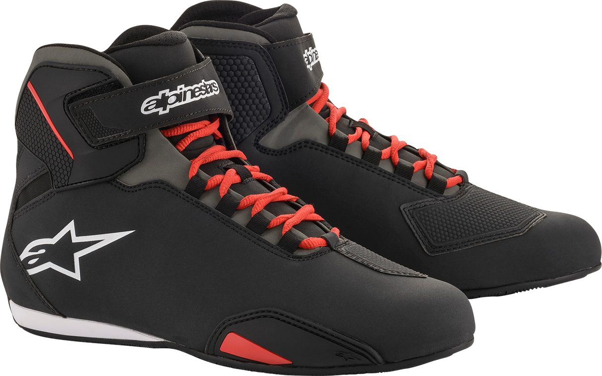 ALPINESTARS Sektor Shoes - Black/Red - US 13.5 2515518-13-13.5