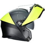 AGV Tourmodular Motorcycle Helmet - Balance - Black/Yellow Fluo/Gray - Small 211251F2OY00110