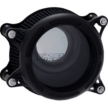 VANCE & HINES VO2 Insight Air Cleaner - XL - Black Wrinkle 41071