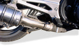 GPR Exhaust System Kawasaki ER5 1996-2006, Satinox, Slip-on Exhaust Including Removable DB Killer and Link Pipe