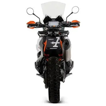 72508SK  Arrow Sonora Slip-on Exhaust, Titanium for Husqvarna Norden 901 / KTM 890 Adventure / R 2021/2024