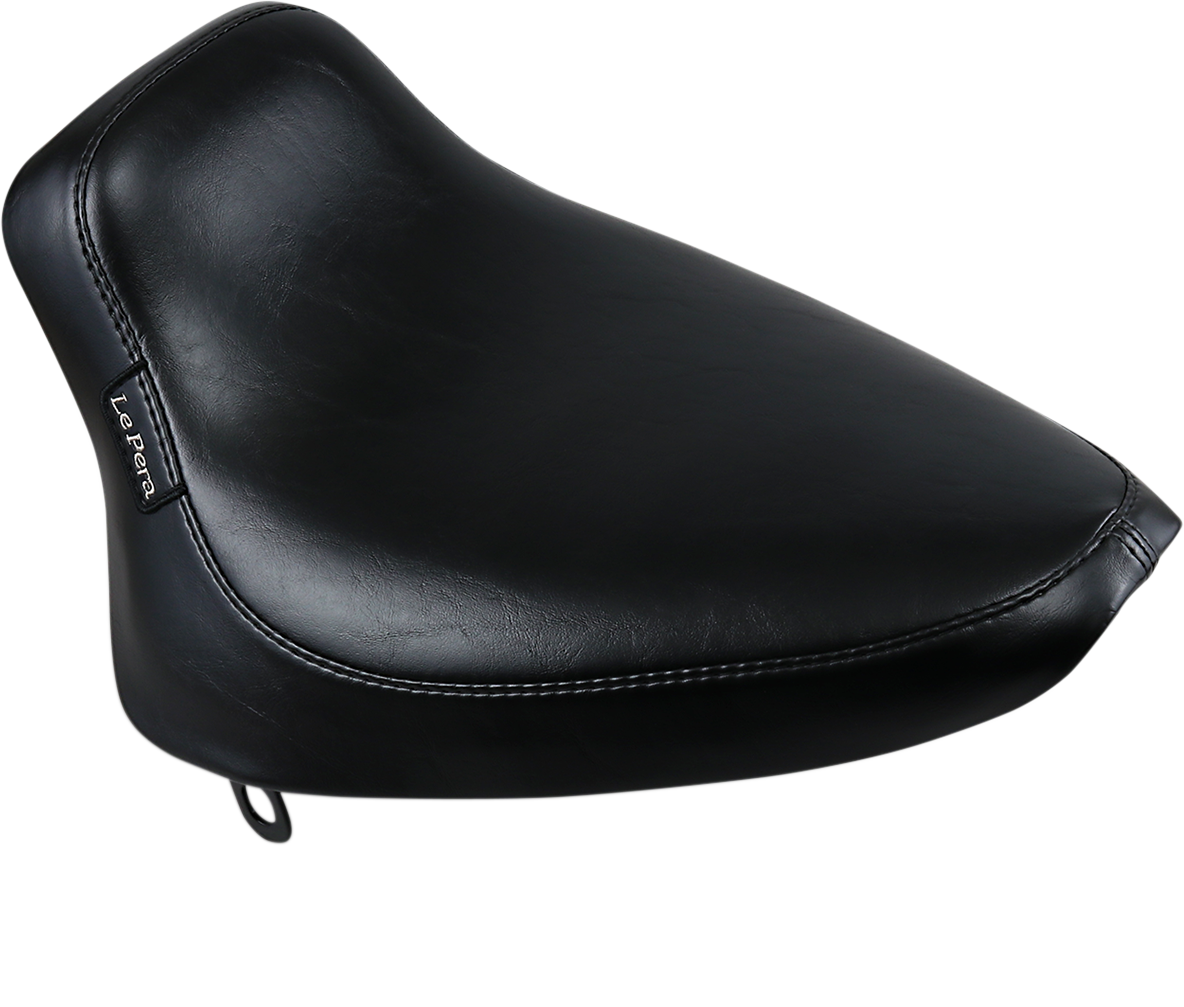 LE PERA Silhouette Solo Seat - Smooth - Black - Softail '84-'99 LGN-850