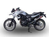 GPR Exhaust for Bmw F700GS 2011-2015, Powercone Evo, Slip-on Exhaust Including Removable DB Killer and Link Pipe