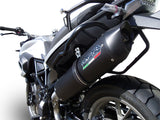 Bmw F700GS 2011-2015 Exhaust GPR Slip-on Furore Nero