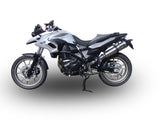 GPR Exhaust for Bmw F700GS 2011-2015, Gpe Ann. titanium, Slip-on Exhaust Including Removable DB Killer and Link Pipe