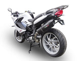 GPR Exhaust for Bmw F800GT 2012-2016, Furore Poppy, Slip-on Exhaust Including Removable DB Killer and Link Pipe