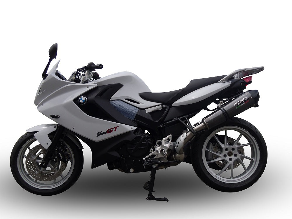 GPR Exhaust for Bmw F800GT 2012-2016, Gpe Ann. Poppy, Slip-on Exhaust Including Removable DB Killer and Link Pipe