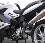 GPR Exhaust for Bmw F800GT 2012-2016, Powercone Evo, Slip-on Exhaust Including Removable DB Killer and Link Pipe