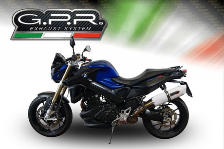 Bmw F800R 2017-2019 Exhaust GPR Slip-on Albus Evo4