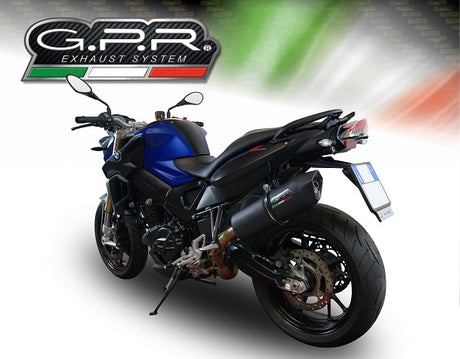 Bmw F800R 2017-2019 Exhaust GPR Slip-on Furore Evo4 Nero