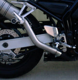 GPR Exhaust System Yamaha Fzs 600 Fazer 1998-2003, Furore Nero, Slip-on Exhaust Including Removable DB Killer and Link Pipe