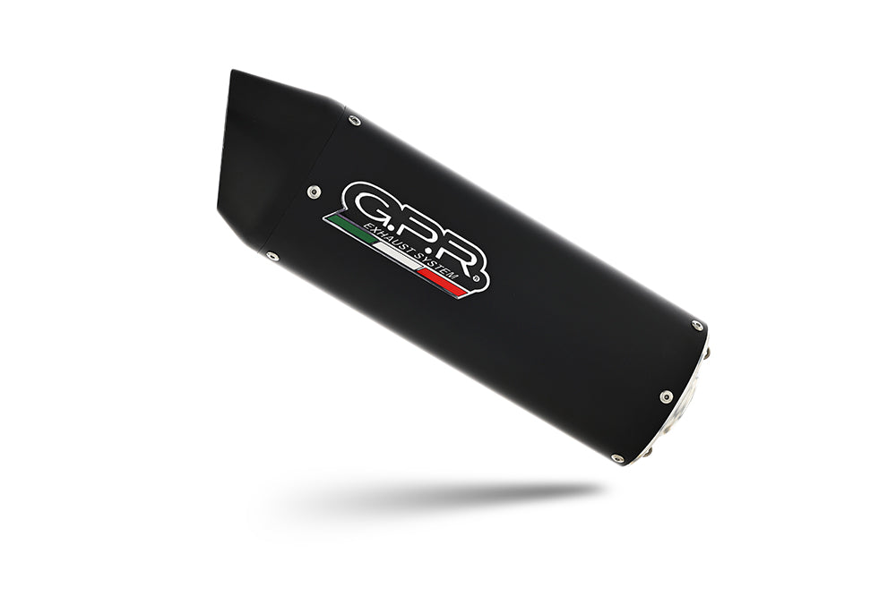 Suzuki GSXS 1000 2021-2024 Exhaust GPR Slip-on Furore Evo4 Nero