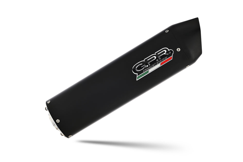 Bmw F650CS Scarver 2001-2006 Exhaust GPR Slip-on Furore Nero