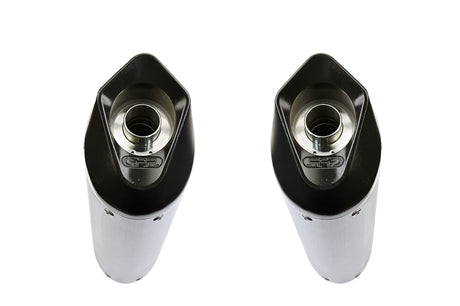 Ducati Monster 750 1996-2000  Exhaust GPR Double Slip-on Furore Nero