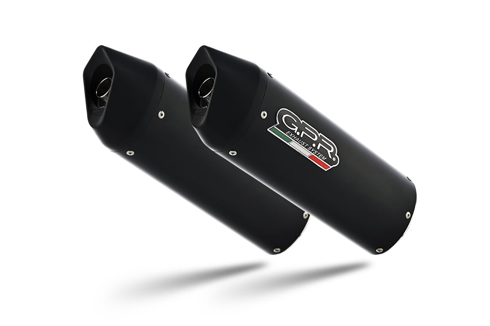 Ducati Monster 750 1996-2003 Exhaust GPR Double Slip-on Furore Nero