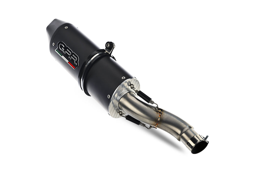 Suzuki Gsf 650 Bandit-S 2005-2006 Exhaust GPR Slip-on Furore Nero