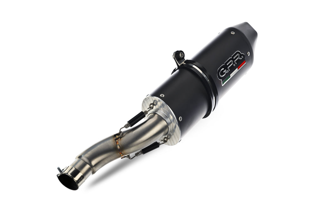 Bmw G650GS - Sertao 2010-2016 Exhaust GPR Slip-on Furore Nero