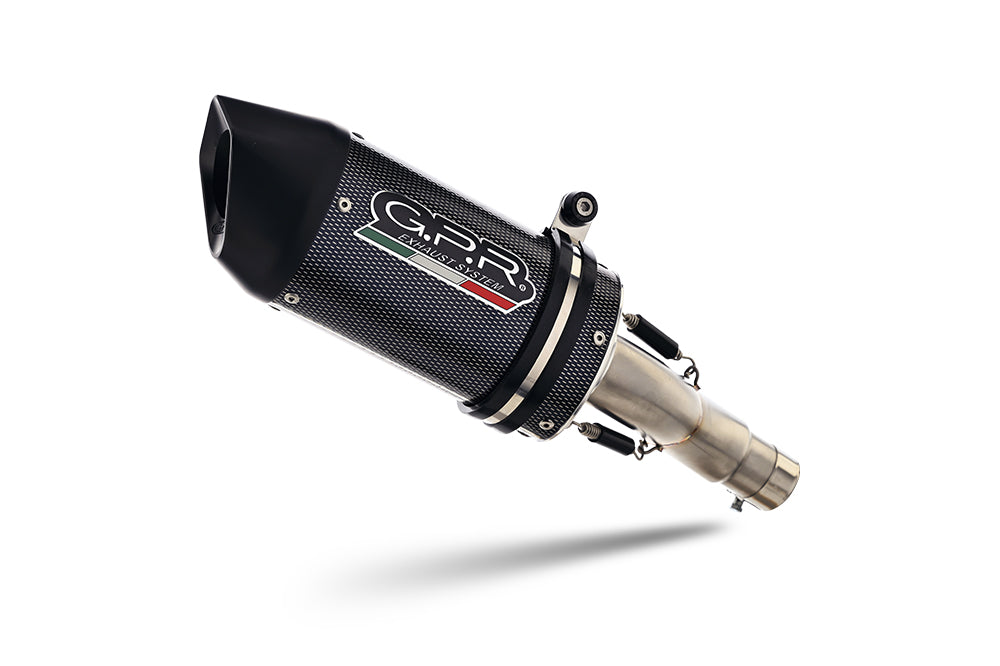 Suzuki GSXS 1000 2015-2016 Exhaust GPR Slip-on Furore Poppy