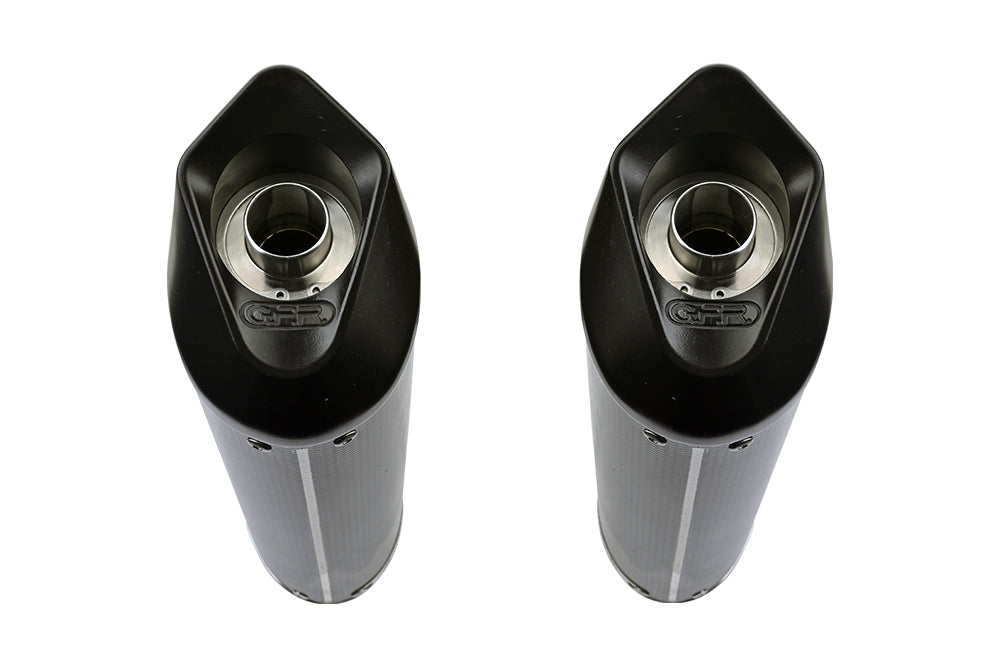 Ducati Monster 600 2001-2003 Exhaust GPR Double Slip-on Furore Poppy