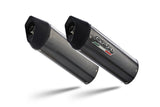 Ducati Monster 400 1993-2000 Exhaust GPR Double Slip-on Furore Poppy