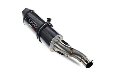 Voge 300Rally 2022-2024 Exhaust GPR Slip-on Furore Evo4 Poppy