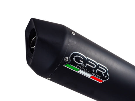 GPR Exhaust System Suzuki GSXS 1000 2015-2016, Furore Nero, Full System Exhaust, Including Removable DB Killer