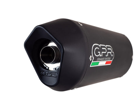 GPR Exhaust System Suzuki GSXS 1000F 2015-2016, Furore Nero, Full System Exhaust, Including Removable DB Killer