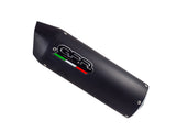 GPR Exhaust for Aprilia Sl - Falco 1000 2000-2004, Furore Nero, Dual slip-on Including Removable DB Killers and Link Pipes