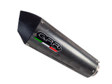 GPR Exhaust for Aprilia Tuono V4 1100 - Rr - Factory 2015-2016, Gpe Ann. Poppy, Slip-on Exhaust Including Removable DB Killer and Link Pipe