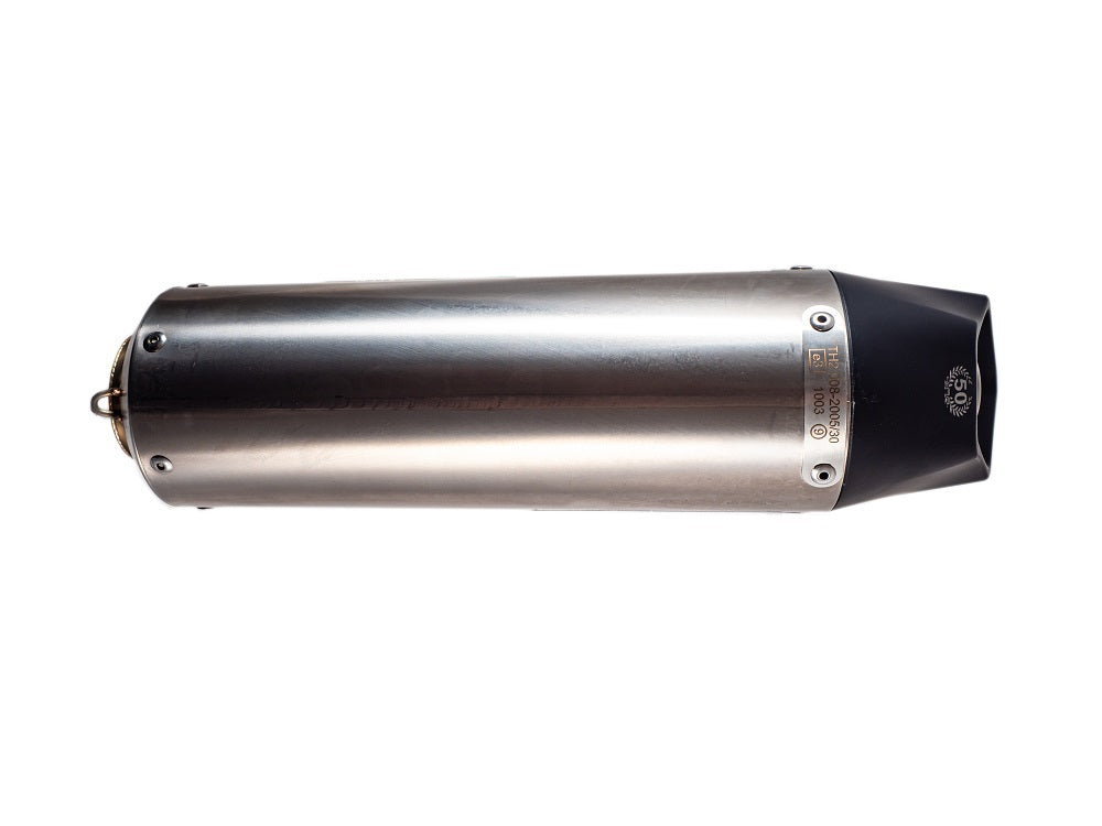 GPR Exhaust Zontes 350 T1 2022-2023, GP Evo4 Titanium, Slip-on Exhaust Including Removable DB Killer and Link Pipe