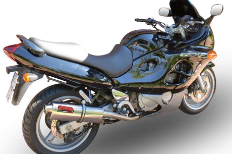 GPR Exhaust System Suzuki Gsf 600 Bandit - S 1995-2005, Trioval, Slip-on Exhaust Including Removable DB Killer and Link Pipe