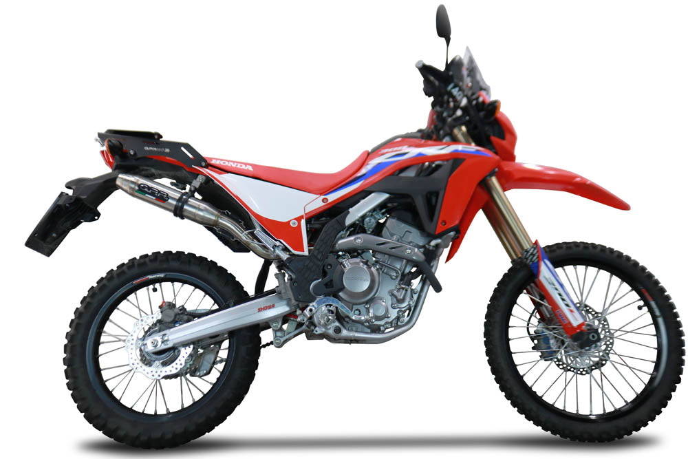 Honda CRF300L - Rally 2021-2024 Exhaust GPR Slip-on Deeptone Inox