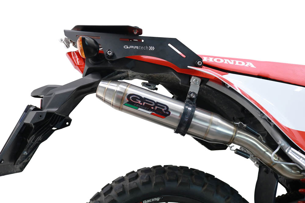 Honda CRF300L - Rally 2021-2024 Exhaust GPR Slip-on Deeptone Inox