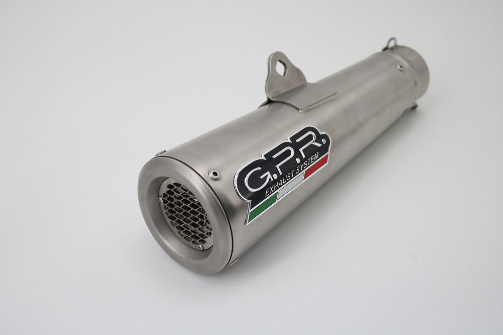 GPR Exhaust System Royal Enfield Classic 350 2021-2023, Hurricane, Slip-on Exhaust Including Link Pipe