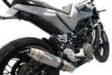 GPR Exhaust System Husqvarna Svartpilen 401 2021-2023, Deeptone Inox, Slip-on Exhaust Including Removable DB Killer and Link Pipe