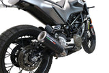 GPR Exhaust System Husqvarna Vitpilen 401 2020-2020, M3 Black Titanium, Slip-on Exhaust Including Removable DB Killer and Link Pipe