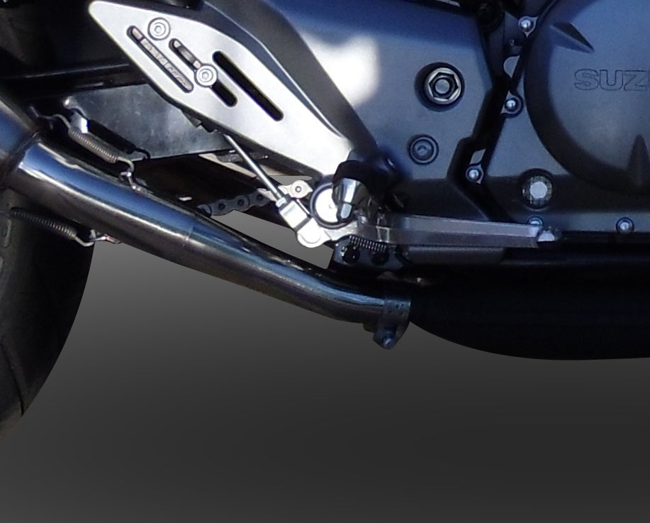 GPR Exhaust System Suzuki Gw 250 F Inazuma 2012-2017, Furore Nero, Dual slip-on Including Removable DB Killers and Link Pipes